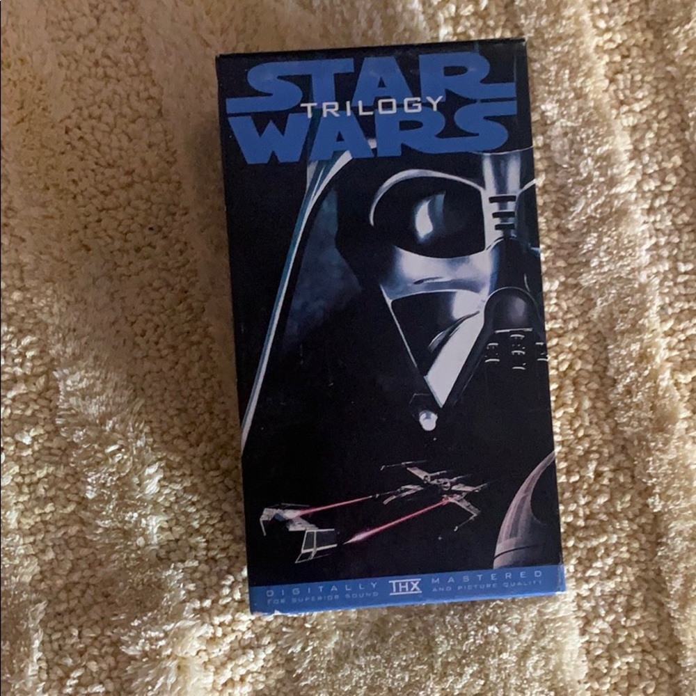 Star Wars trilogy VHS